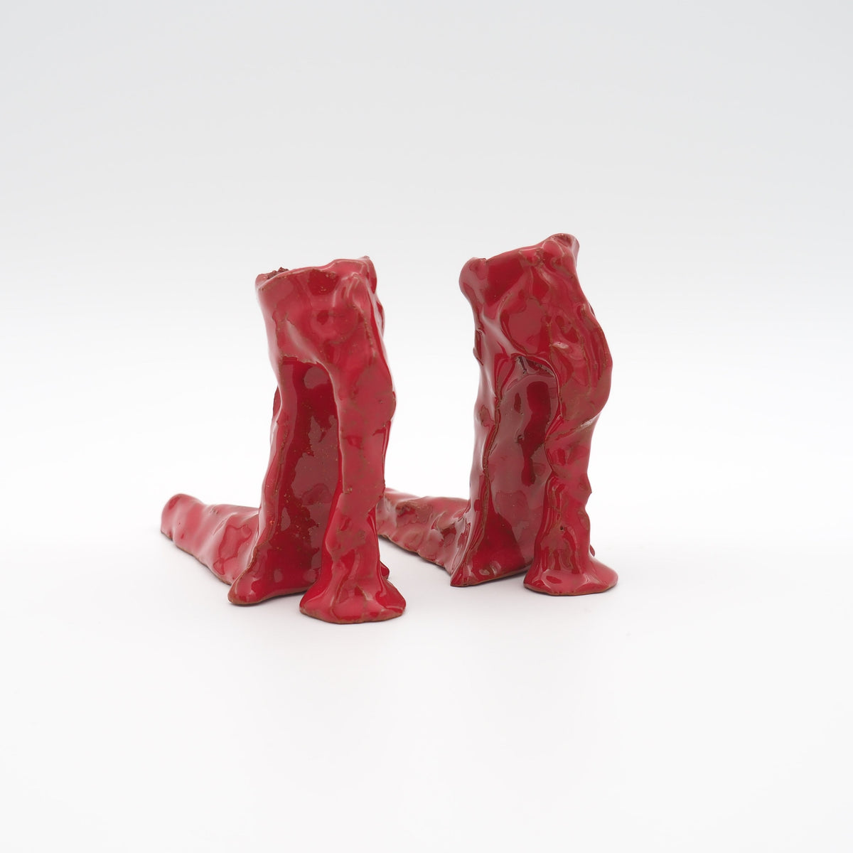 HOT LEGS High Heel Kerzenhalter, rot | Laura Welker