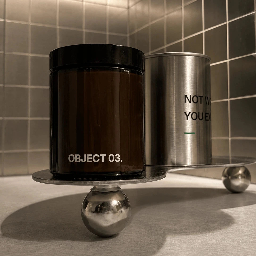 Kerze Object 03, Grüntee & Matcha Duftkerze | Not What You Expect