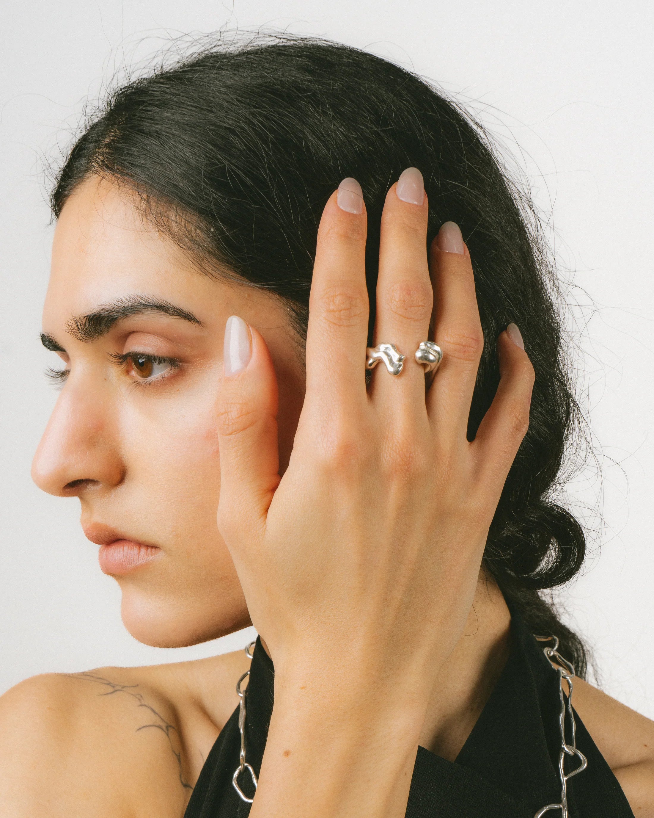 Ottilia Studios 'Ailes' Ring, 925 Silber recycelt