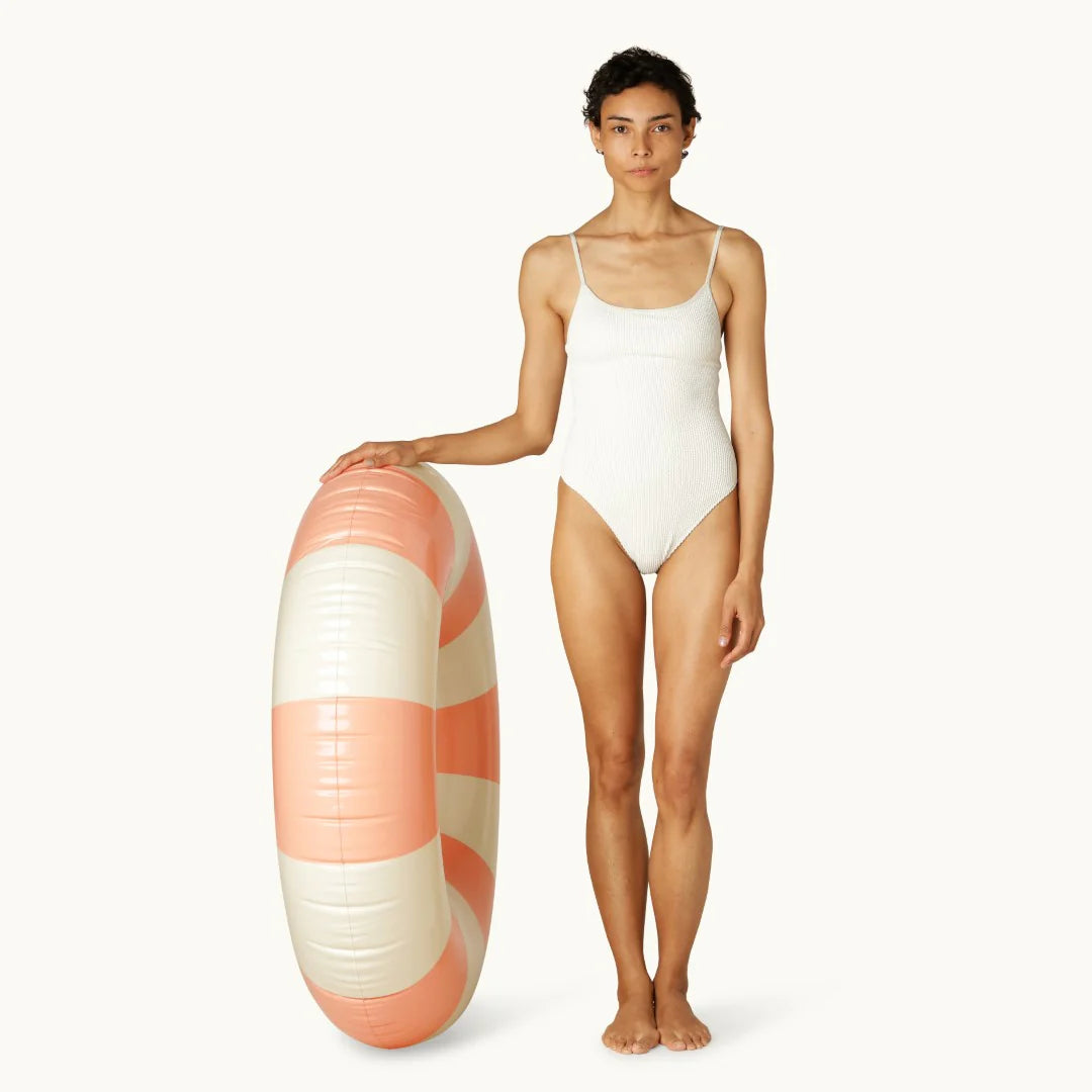 'Peach Daisy' Schwimmring, groß | Petites Pommes