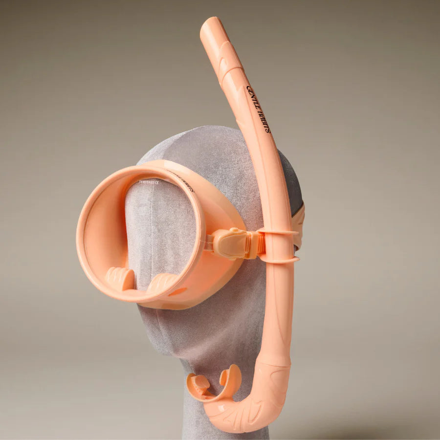 Taucherbrille und Schnorchel-Set, orange sorbet | Gentle Habits