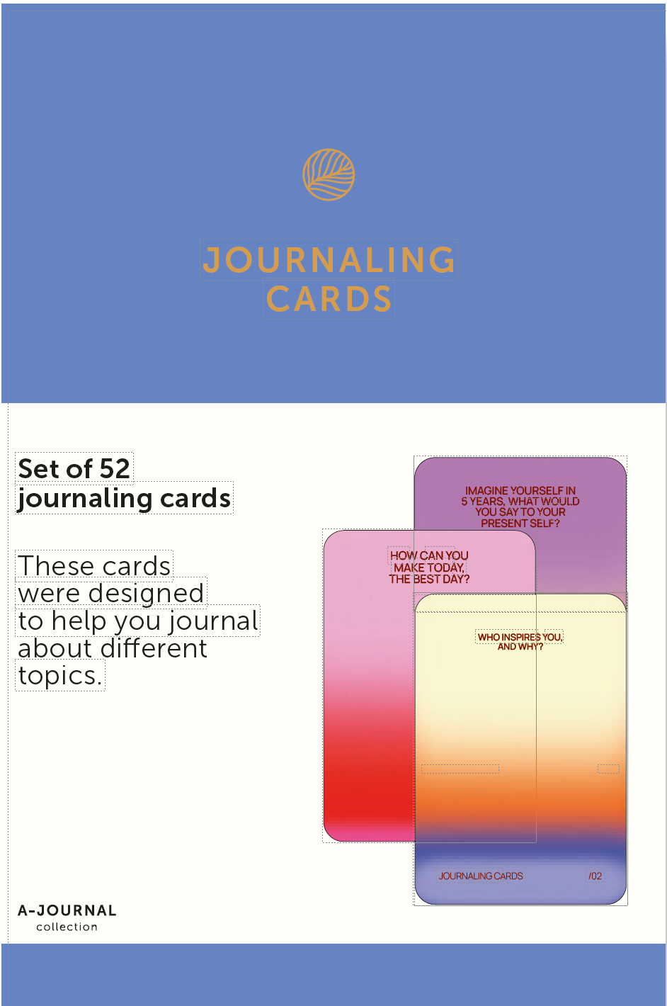 A-Journal Karten zum Journaling