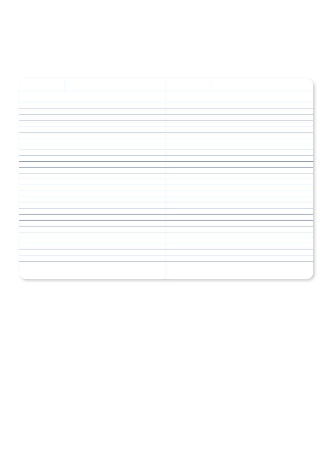 A-Journal Notizbuch mit kariertem roten Muster