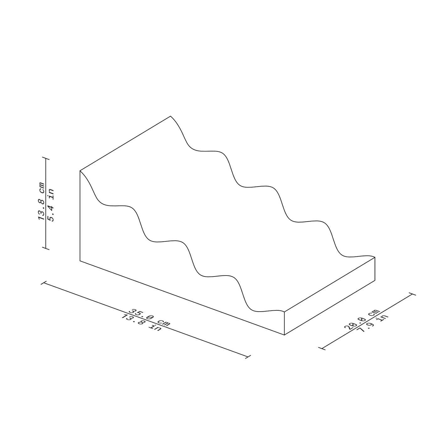'Cascade' – Obstständer, schwarz | The Form Follows