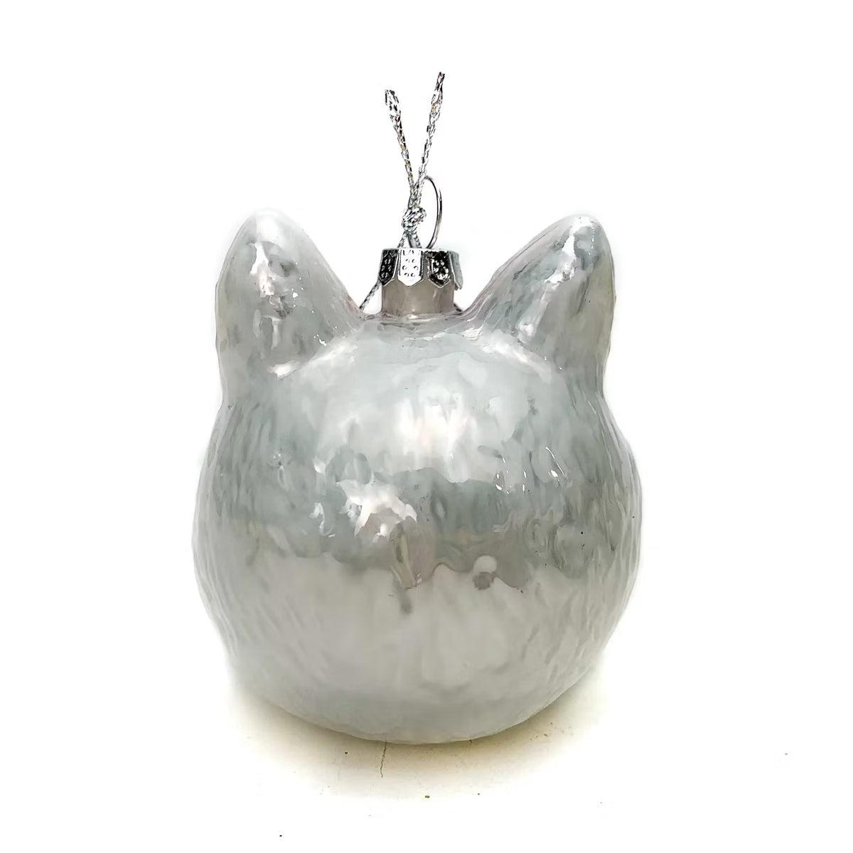'Bowie Cat' Christbaumschmuck aus Glas