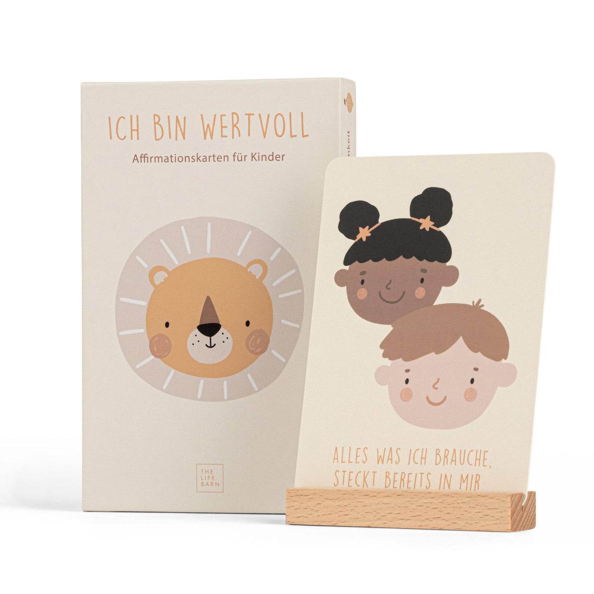 Affirmationskarten 'Ich Bin Wertvoll' für Kinder | The Life Barn