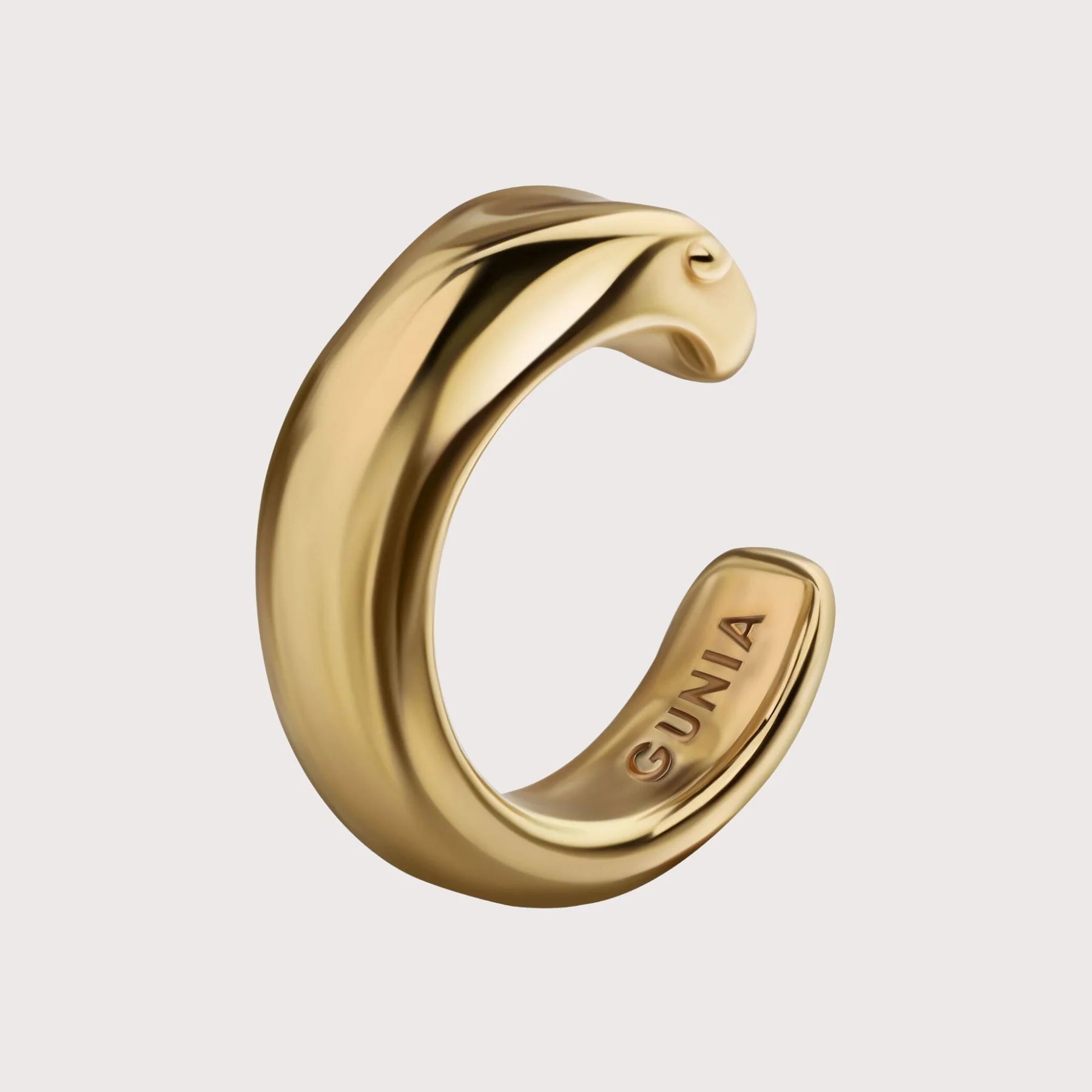 Gunia Project Tira Ear Cuff – Ohrclip aus Silber 925, vergoldet