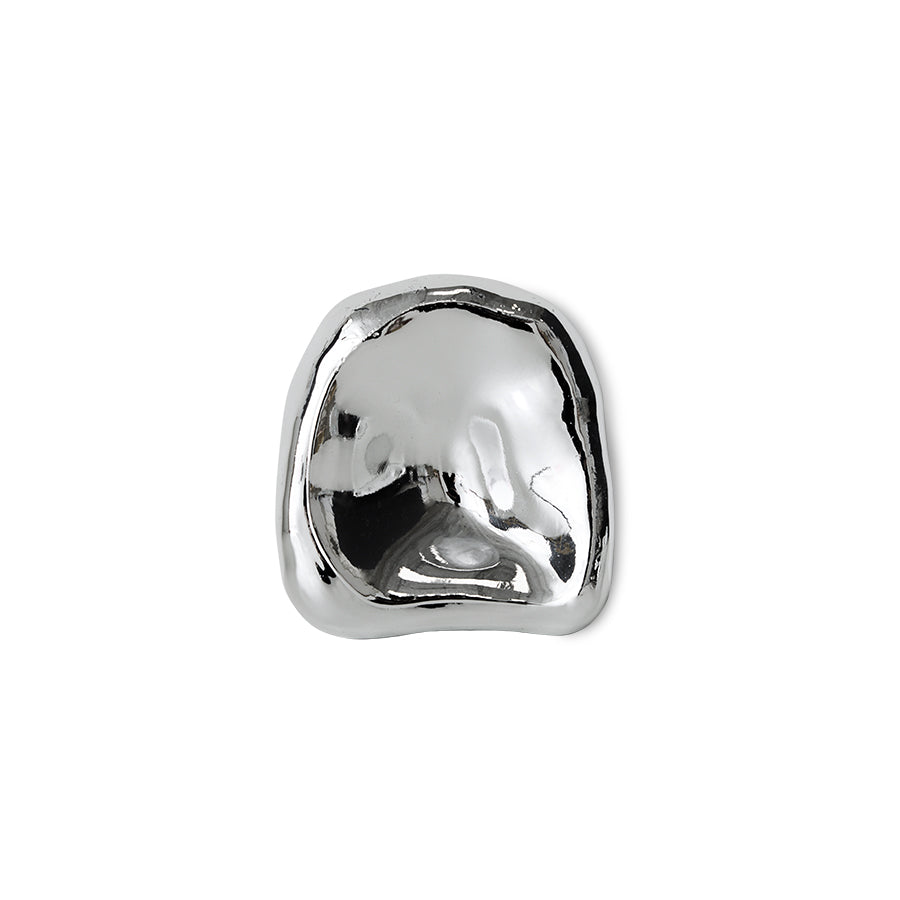 Wandobjekt Glasskulptur Chrome No. 2 | HK Living