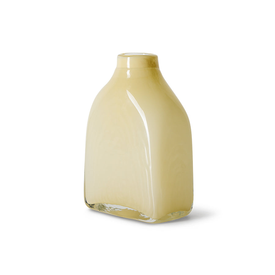 Atelier Glasvase medium, Cream | HK Living