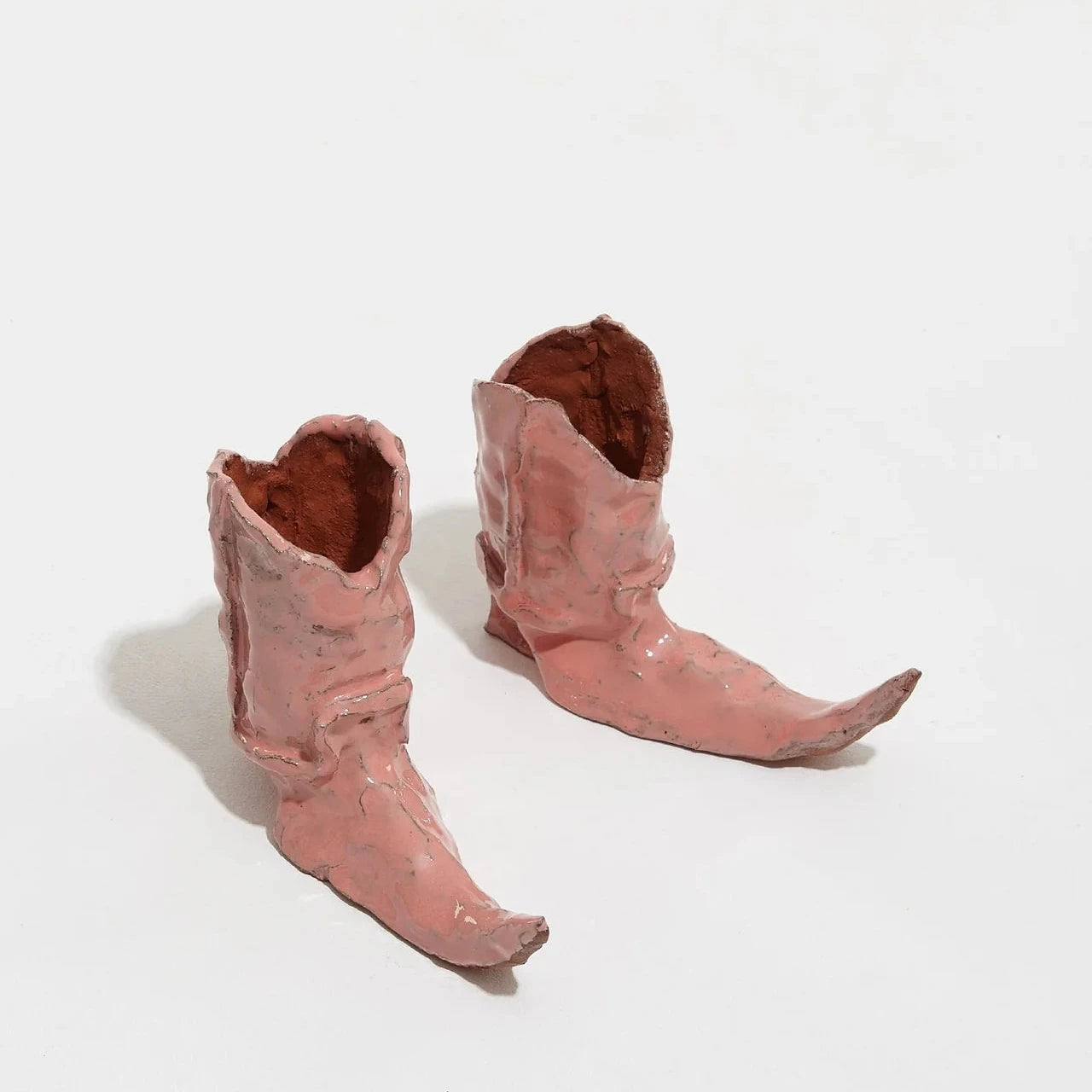 Hot Legs Keramik Kerzenständer in Cowboy Boots-Form, rosa  | Laura Welker