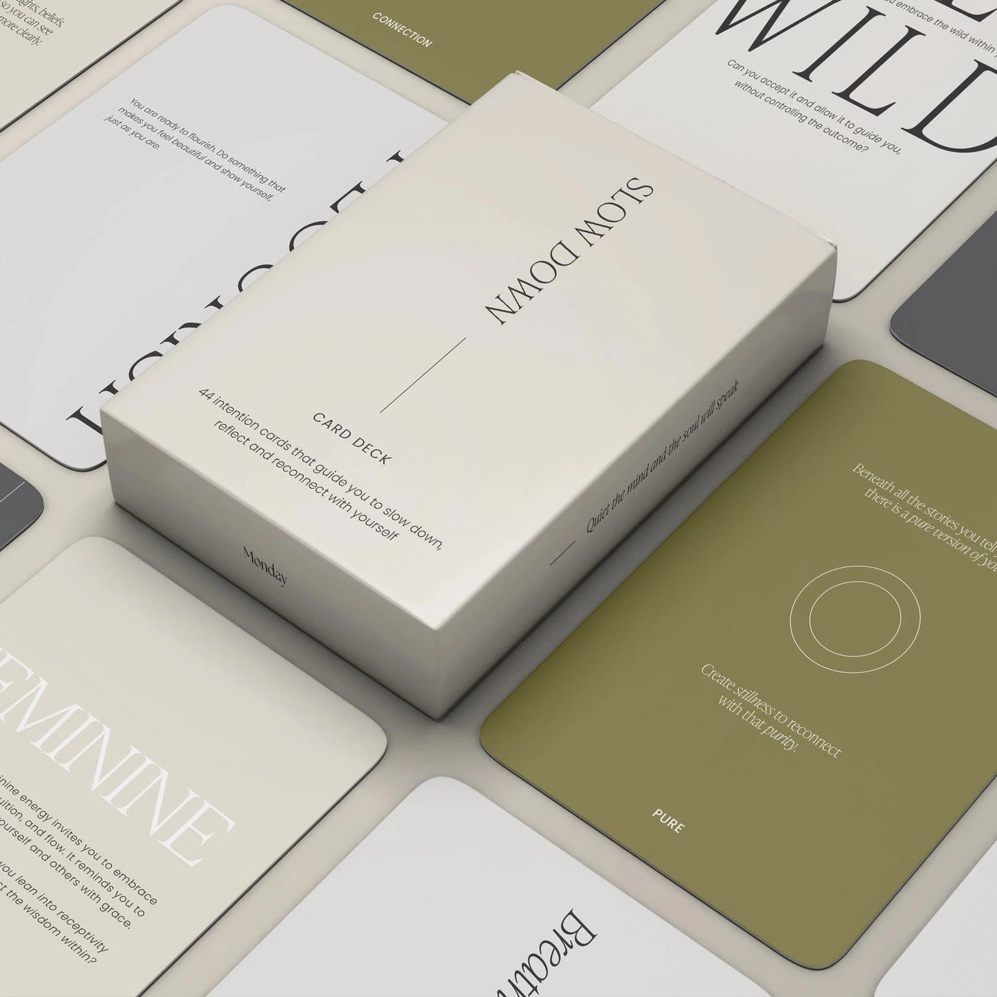 Slow Down Card Deck | Monday