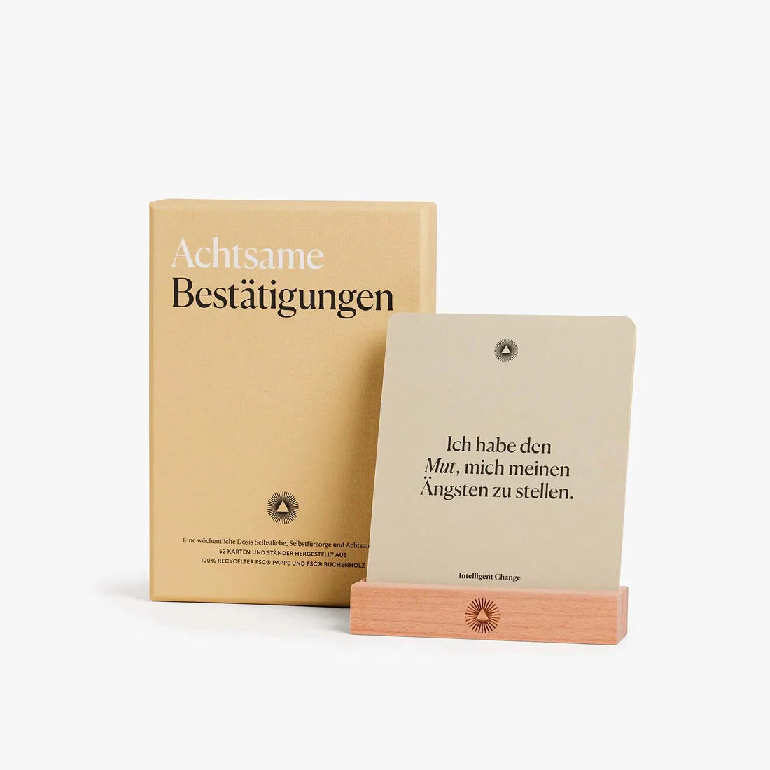 'Achtsame Bestätigungen' Affirmationskarten, deutsch | Intelligent Change