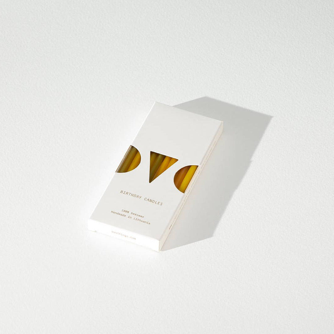 Geburtstagskerzen Slim Candles mini, 10 Stück | Ovo Things