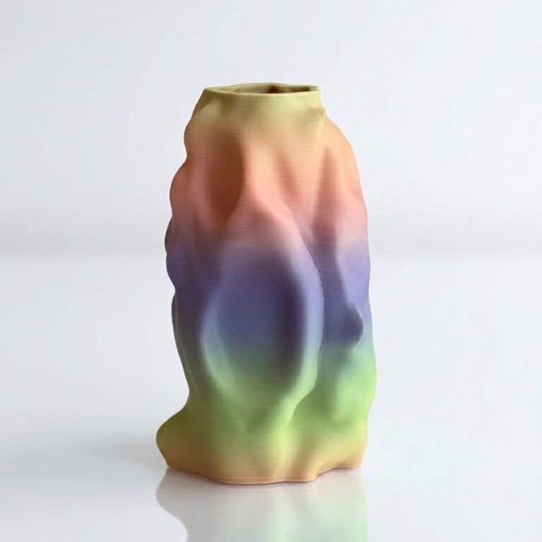 Limitierte 3D-Druck Vase – Organic Angel, klein, Pastell Matt | Radical Softness